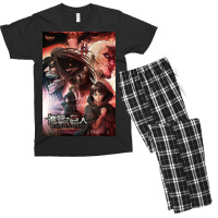 Shingeki No Kyojin Season 4 Men's T-shirt Pajama Set | Artistshot