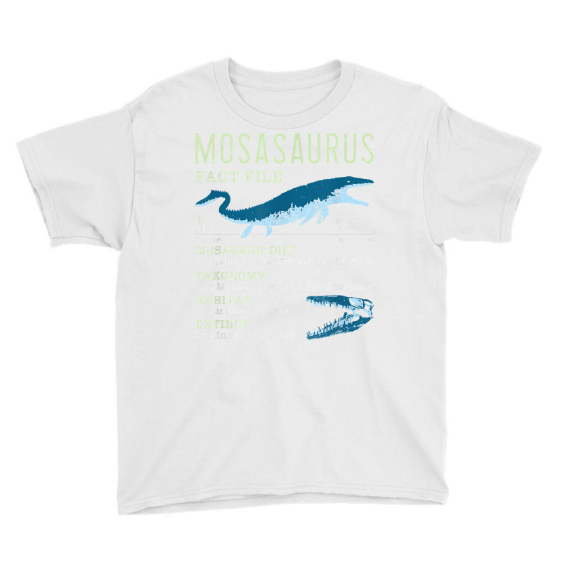 Mosasaurus T Shirt  Mosasaur Facts Jurassic Dinosaur Tshirt T Shirt Youth Tee | Artistshot