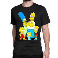 The Simpson Family Classic T-shirt | Artistshot