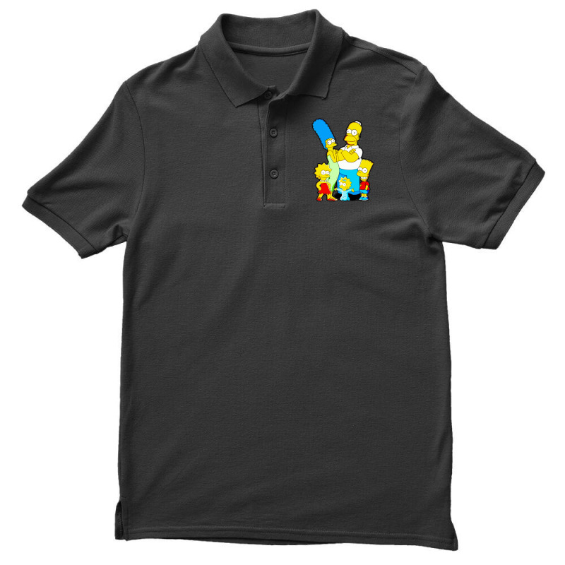 The Simpson Family Men's Polo Shirt by Jendral | Artistshot