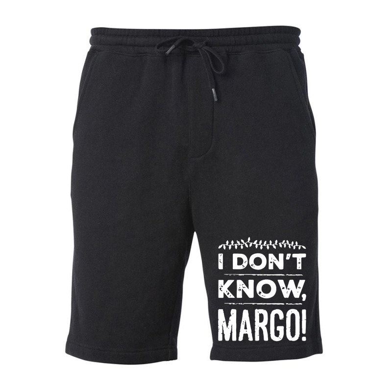 I Dont Know Margo Funny Christmas Fleece Short | Artistshot