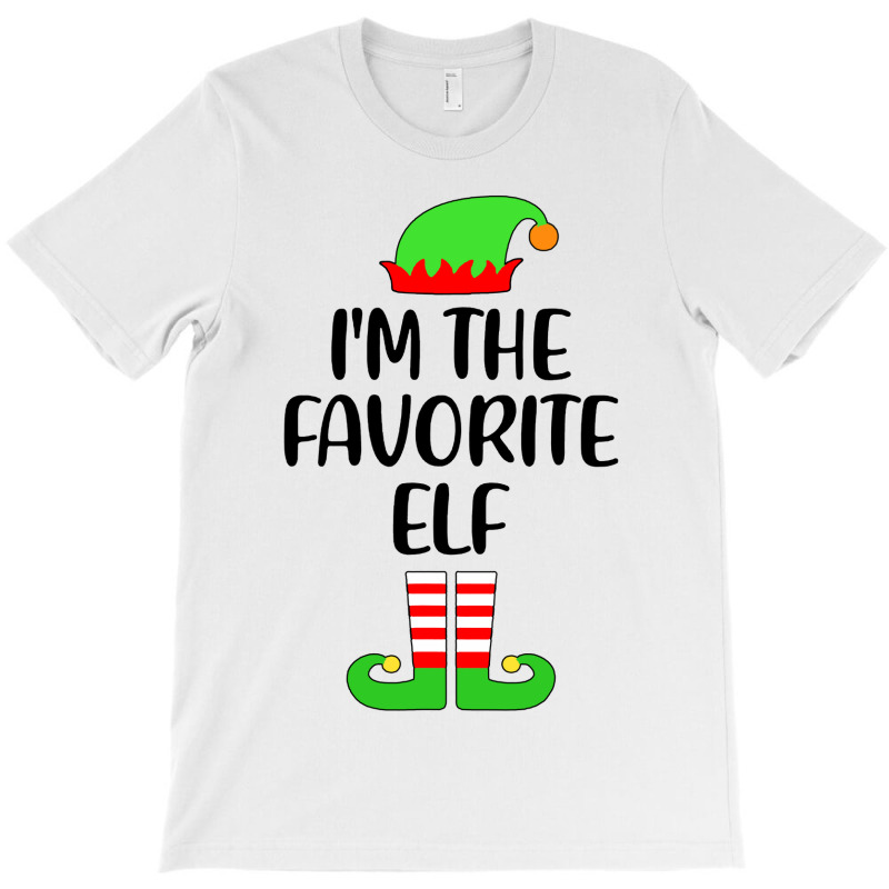 I M The Favorite Elf Matching Family Group Christmas T-shirt | Artistshot