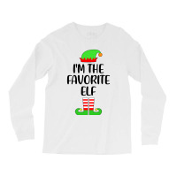 I M The Favorite Elf Matching Family Group Christmas Long Sleeve Shirts | Artistshot