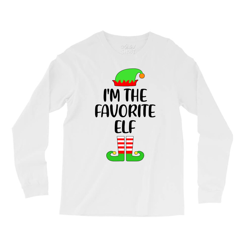 I M The Favorite Elf Matching Family Group Christmas Long Sleeve Shirts | Artistshot