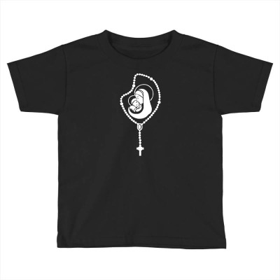 Catholic Rosary Toddler T-shirt Designed By N1s4