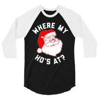 Ho Ho Ho Christmas 3/4 Sleeve Shirt | Artistshot