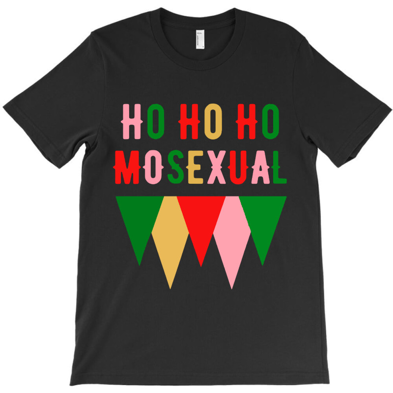 Ho Ho  Christmas Holiday Gay Design T-shirt | Artistshot