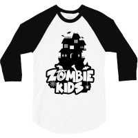 Halloween Zombie Party 3/4 Sleeve Shirt | Artistshot