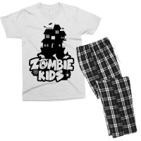 Halloween Zombie Party Men's T-shirt Pajama Set | Artistshot