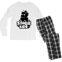 Halloween Zombie Party Men's Long Sleeve Pajama Set | Artistshot