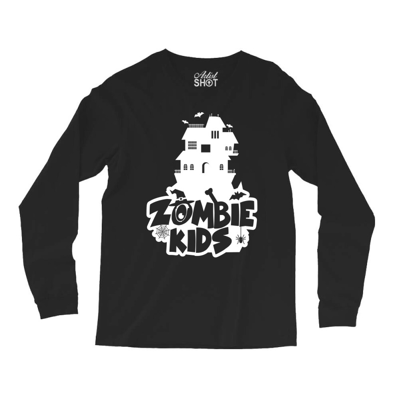 Halloween Zombie Kids Party Long Sleeve Shirts | Artistshot