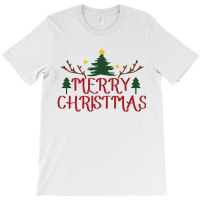 Hand Drawn Cartoon Christmas Tree T-shirt | Artistshot