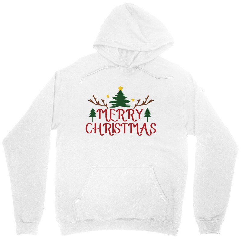 Hand Drawn Cartoon Christmas Tree Unisex Hoodie | Artistshot