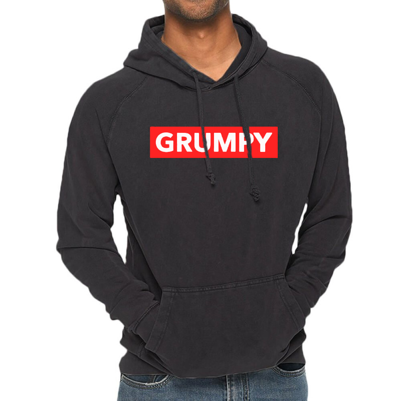 Grumpy Funny Red Cute Christmas Vintage Hoodie | Artistshot