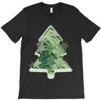 Green Snowflake Decoration Christmas Tree T-shirt | Artistshot