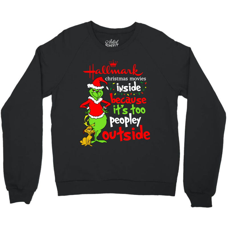 Christmas Movies Crewneck Sweatshirt | Artistshot