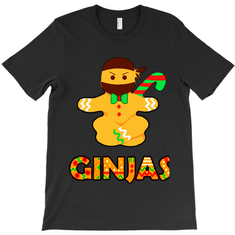 Ginjas Ginger Bread Ninja Christmas Holiday T-shirt | Artistshot