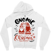 Gnomie Christmas Craft Zipper Hoodie | Artistshot