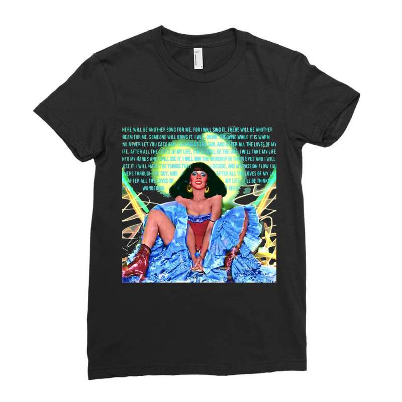 Vintage  Donna Summer My Favorite People Ladies Fitted T-Shirt by ArtistJenny | Artistshot