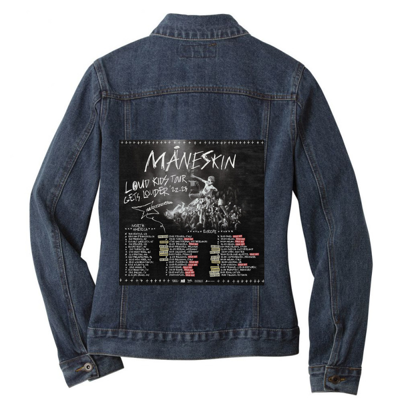 Vintage Retro Dynamos Gifts Men Ladies Denim Jacket by ArtistJenny | Artistshot