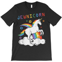 Jewnicorn Shirt Funny Unicorn Rosh Hashanah Hanukkah Gifts T Shirt T-shirt | Artistshot