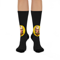 Funny Man Boofhead Gifts Women Crew Socks | Artistshot