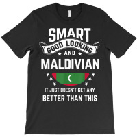 Maldivian Flag Native Pride Funny Maldives Maldivian Roots T Shirt T-shirt | Artistshot