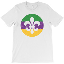 mardi gras symbol grunge T-Shirt | Artistshot