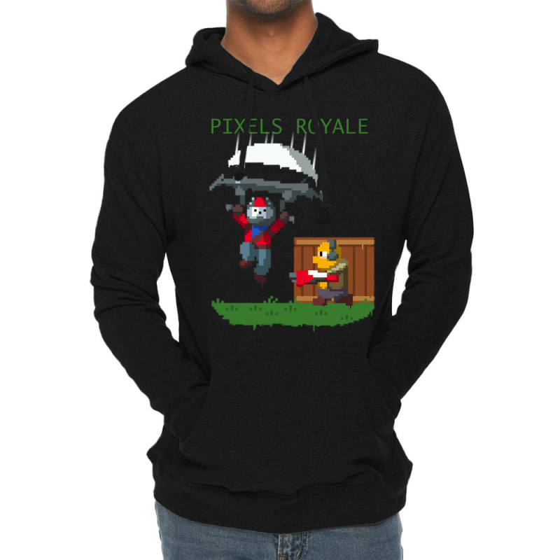 Pixels Royale Lightweight Hoodie by noriesotre | Artistshot