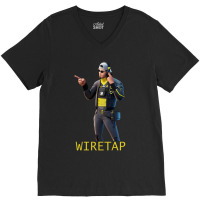 Wiretap V-neck Tee | Artistshot