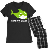 Mens Pinkfong Grandpa Shark Official T Shirt Women's Pajamas Set | Artistshot