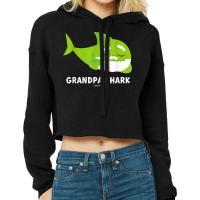 Mens Pinkfong Grandpa Shark Official T Shirt Cropped Hoodie | Artistshot