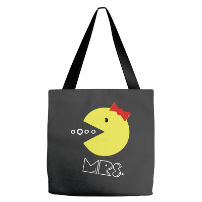 Mrs Pacman Tote Bags Designed By Sengul