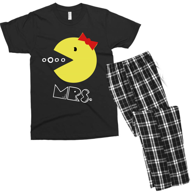 Mrs Pacman Men's T-shirt Pajama Set | Artistshot