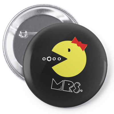 Mrs Pacman Pin-back Button Designed By Sengul