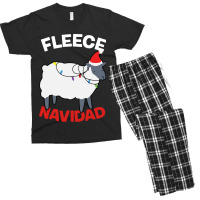 Fleece Navidad   Funny Christmas Sheep Men's T-shirt Pajama Set | Artistshot