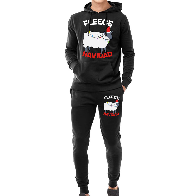 Fleece Navidad   Funny Christmas Sheep Hoodie & Jogger Set | Artistshot