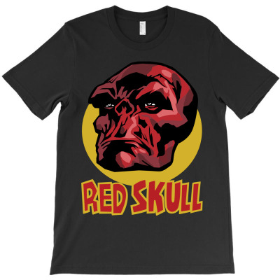 Captain America Red Skull T-shirt Designed By Kelvin