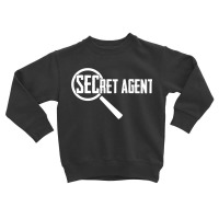 Secret Agent Inspector Spy Police Detective Investigator Premium T Shi Toddler Sweatshirt | Artistshot