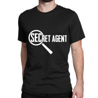 Secret Agent Inspector Spy Police Detective Investigator Premium T Shi Classic T-shirt | Artistshot