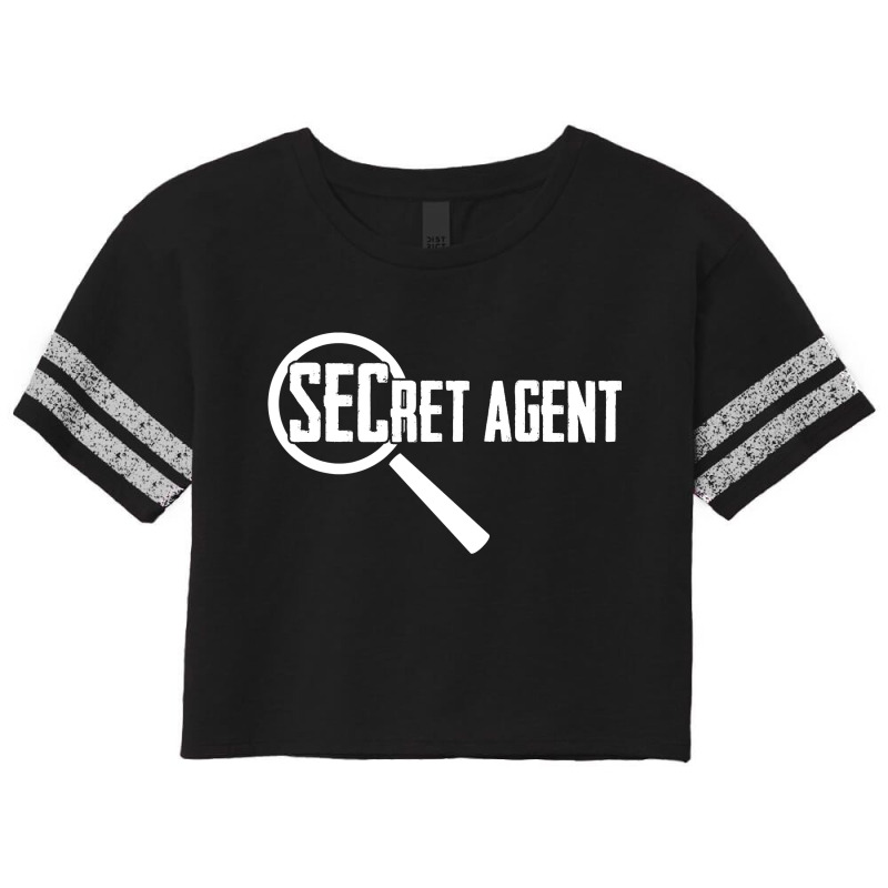 Secret Agent Inspector Spy Police Detective Investigator T Shirt Scorecard Crop Tee by Kevin_VandenBerge | Artistshot