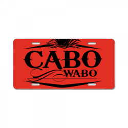 sammy hagar cabo wabo License Plate | Artistshot