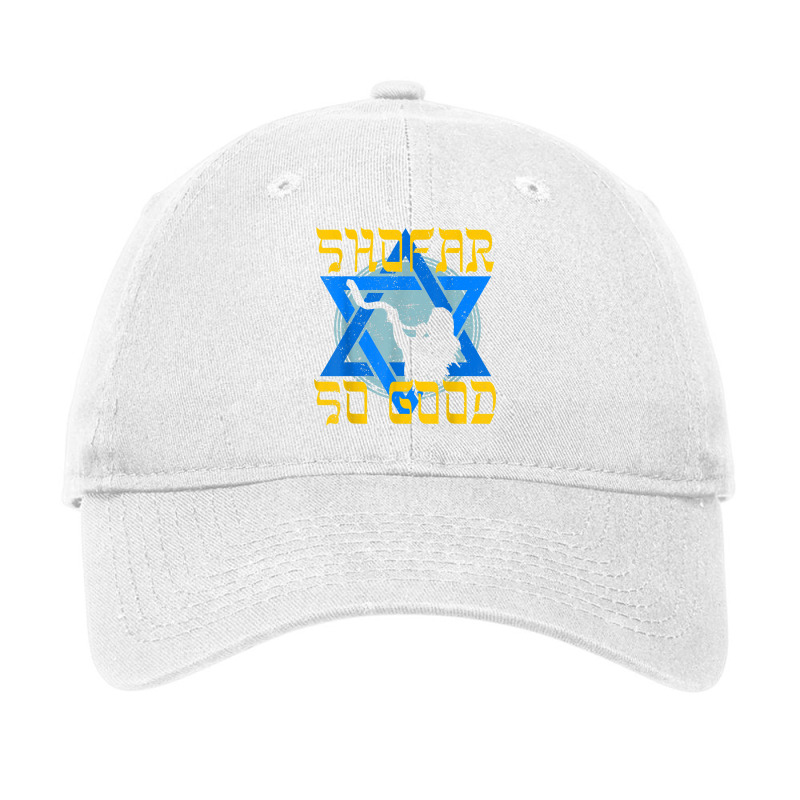 Shofar So Good Shirt Rosh Hashanah Jewish New Year T Shirt Adjustable Cap | Artistshot