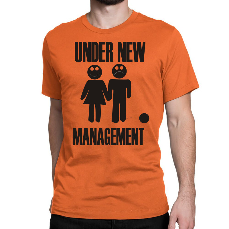 Under New Management Stag Night Wedding Mens Classic T-shirt | Artistshot