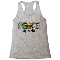 Peace On Earth Nativity Baby Jesus Happy Holiday Christmas T Shirt Racerback Tank | Artistshot