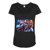 Vintage  Hokuto No Ken My Favorite People Maternity Scoop Neck T-shirt | Artistshot