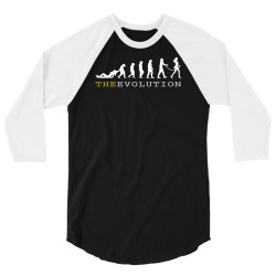 evolution of man 3/4 Sleeve Shirt | Artistshot