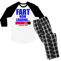 Fart Loading Now Men's 3/4 Sleeve Pajama Set | Artistshot