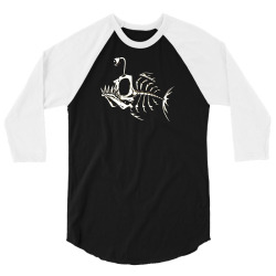 fishing animal 3/4 Sleeve Shirt | Artistshot