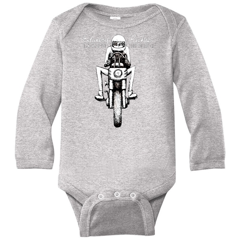 Esward Richie Handmade For Your Motor Bike Long Sleeve Baby Bodysuit | Artistshot